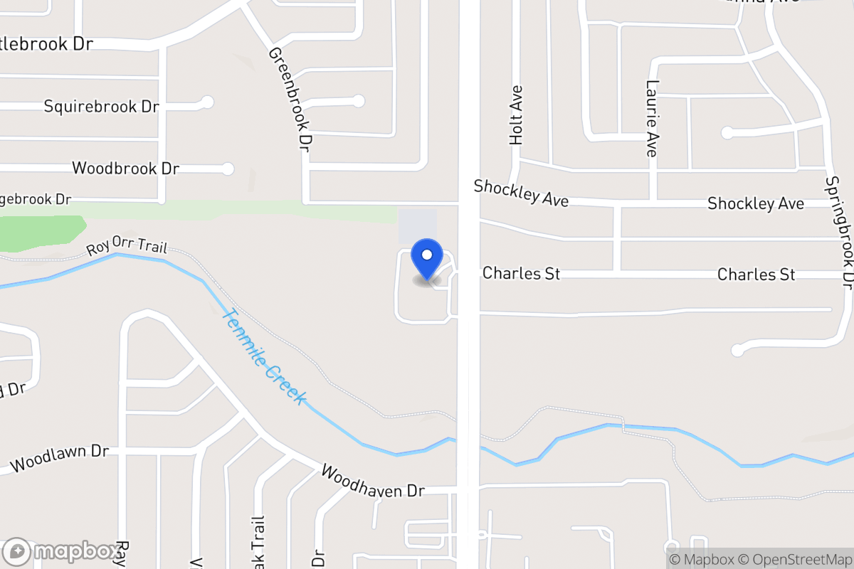 Map of 1101 N Hampton Rd