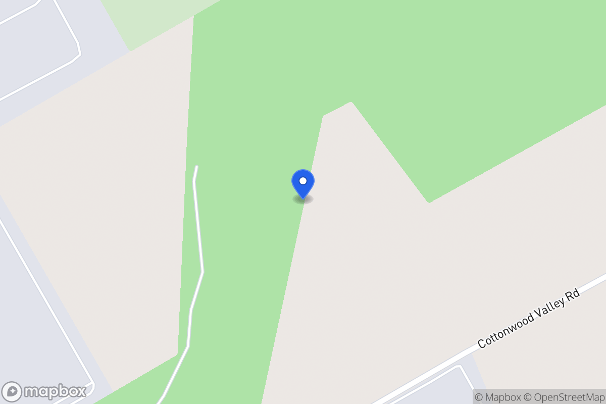 Map of 1200 Cottonwood Valley Rd
