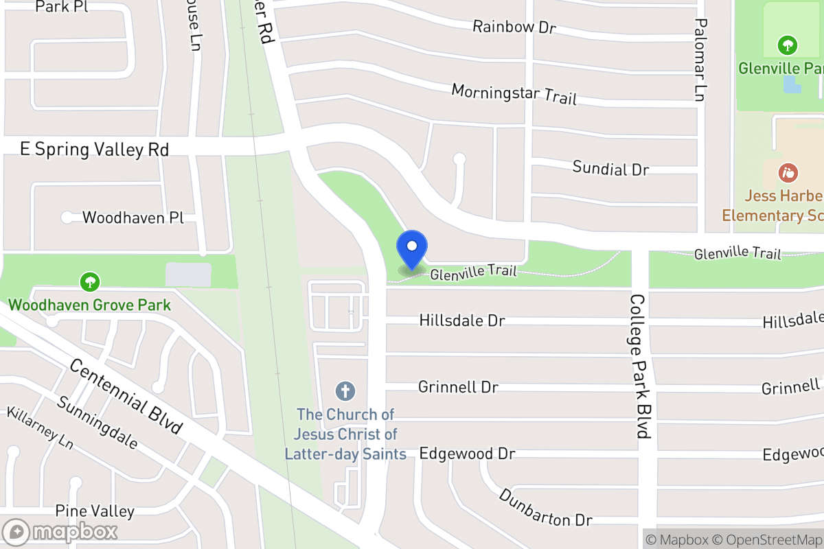 Map of 700 S Bowser Rd