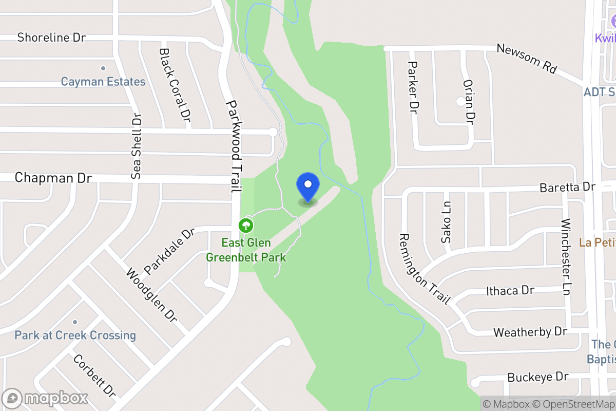 Map of 800 Parkwood Trl