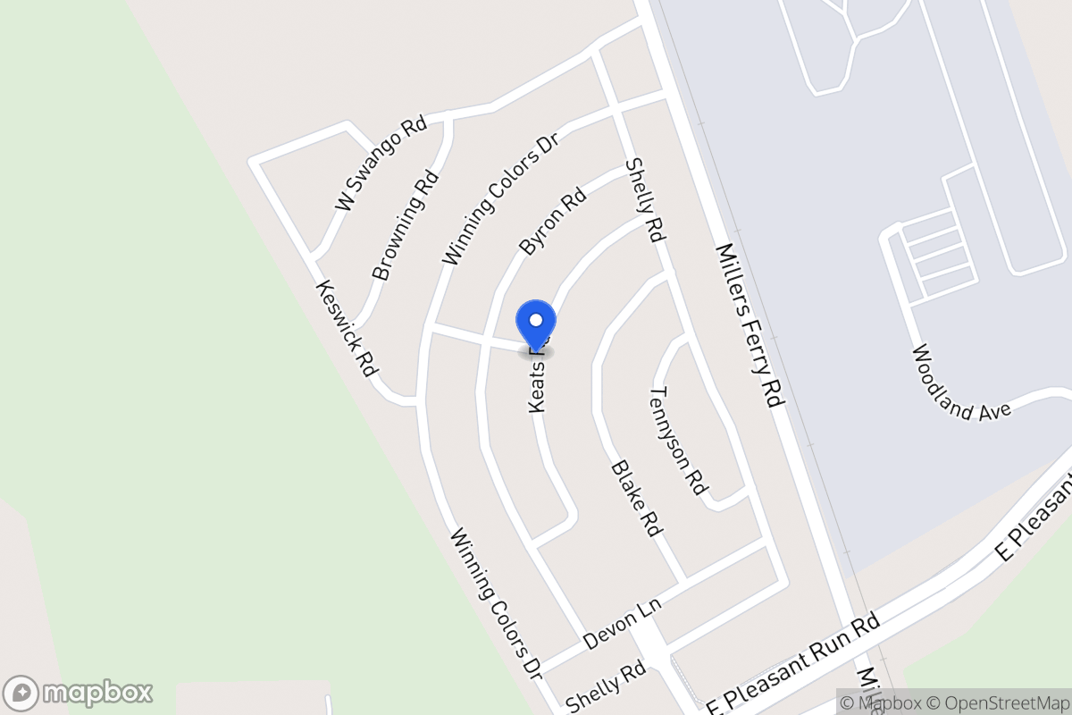 Map of 704 Byron Rd
