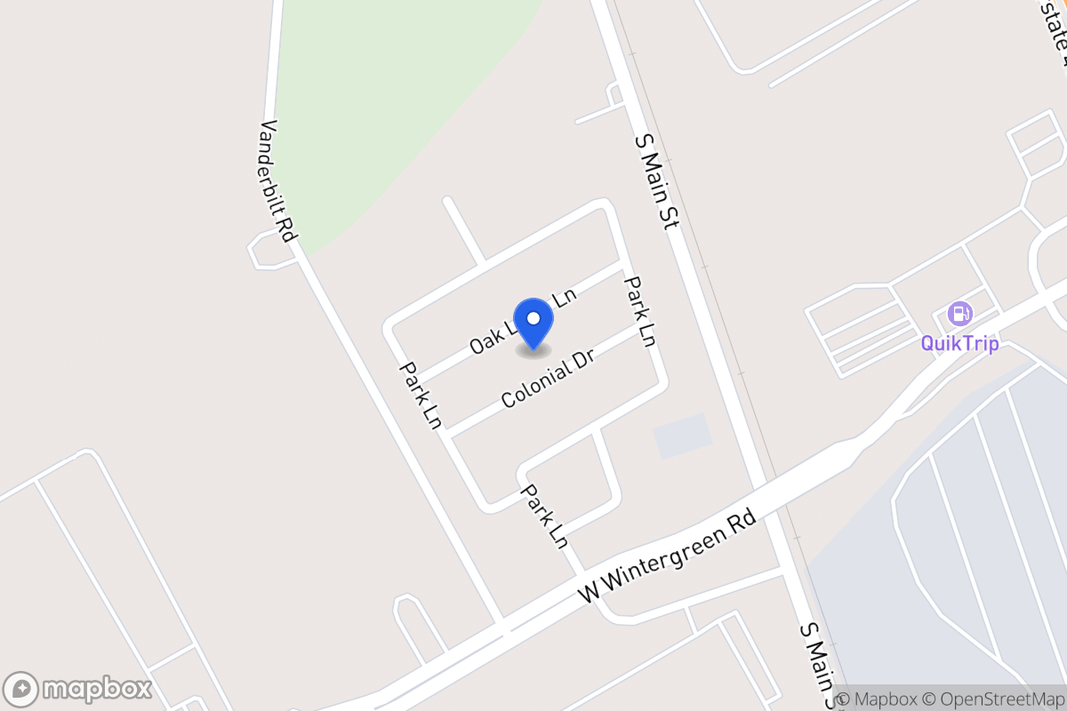 Map of 1 Oaklawn