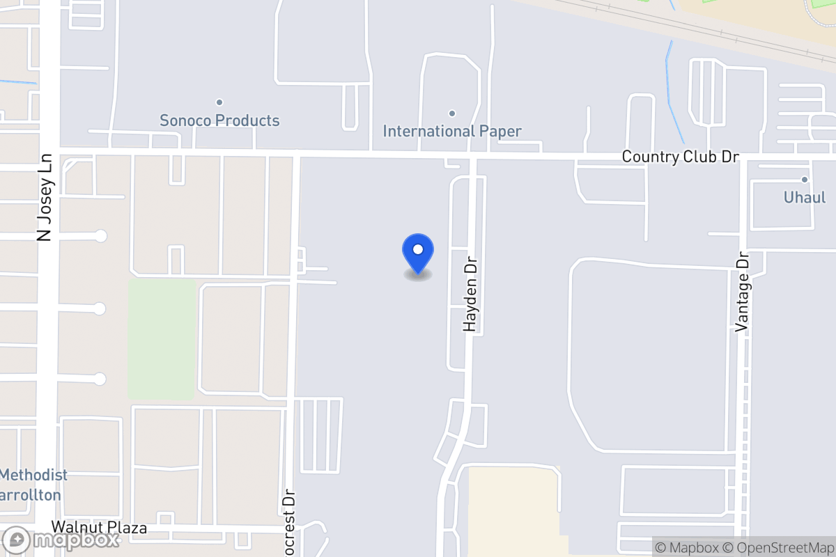 Map of 1745 Hayden Dr