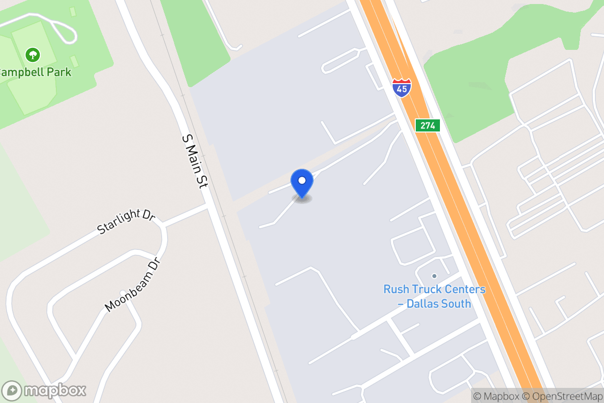 Map of 617 S Ih 45
