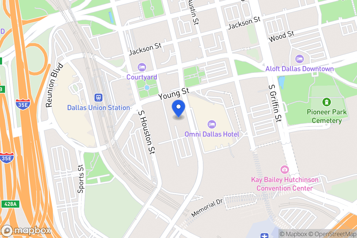 Map of 570 Young St