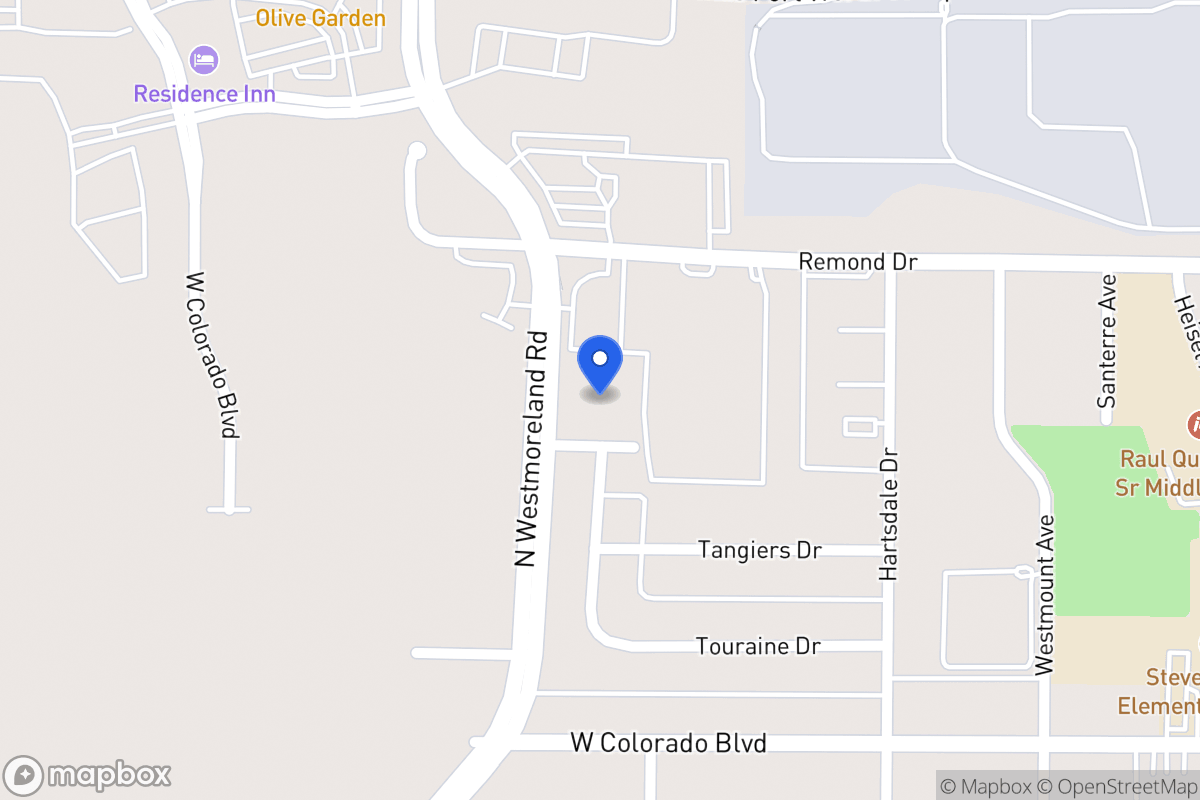 Map of 3111 Le Havre Dr