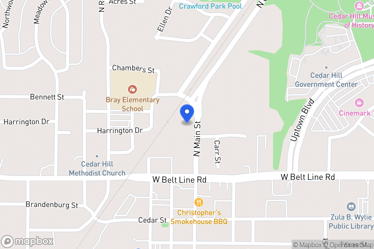 Map of 202 N Main St