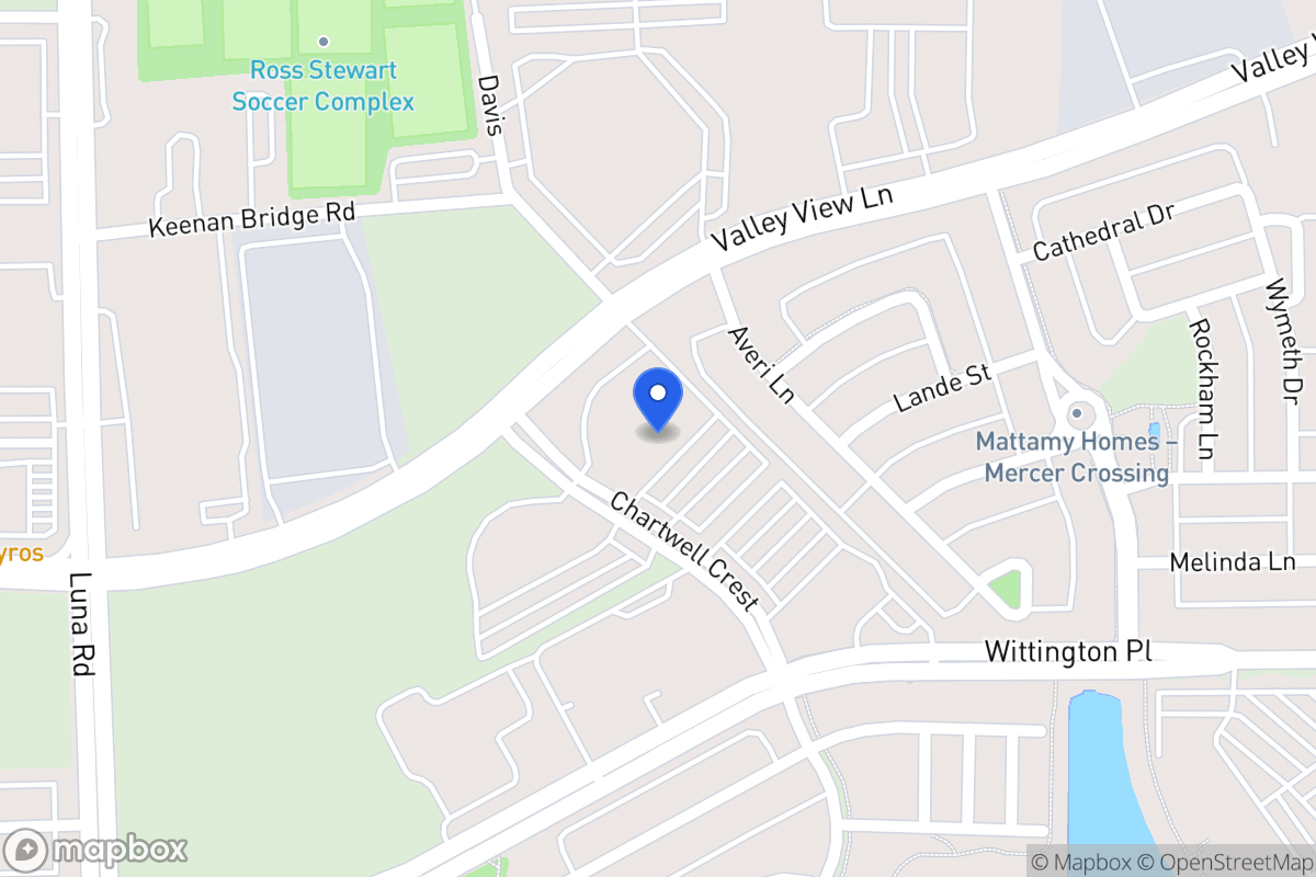 Map of 1800 Valley View Ln
