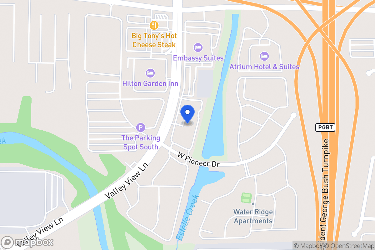 Map of 1820 Valley View Ln