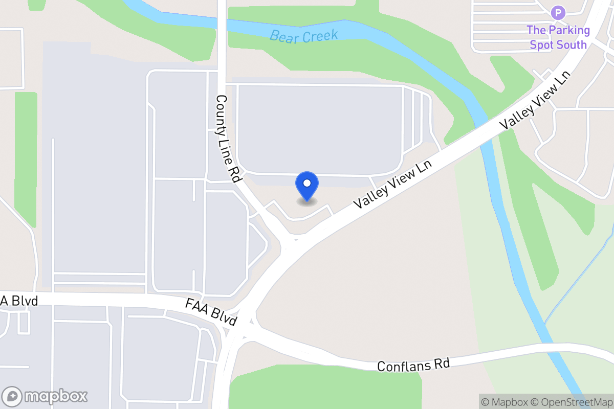 Map of 1275 Valley View Ln