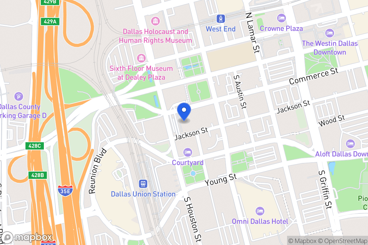 Map of 500 Commerce St
