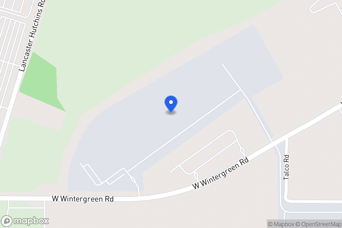 Map of 1401 W Wintergreen Rd