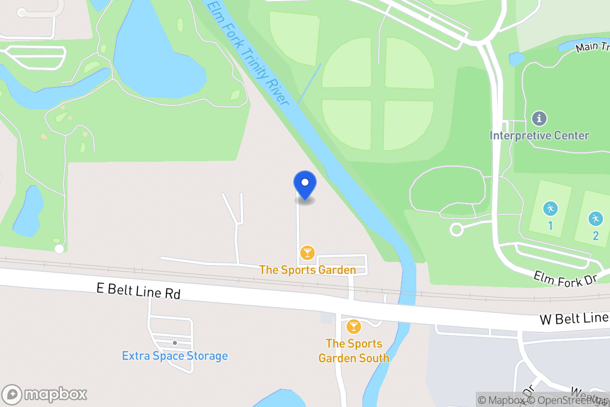 Map of 1856 E Beltline Rd