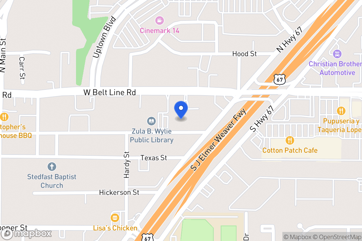 Map of 217 Cedar St