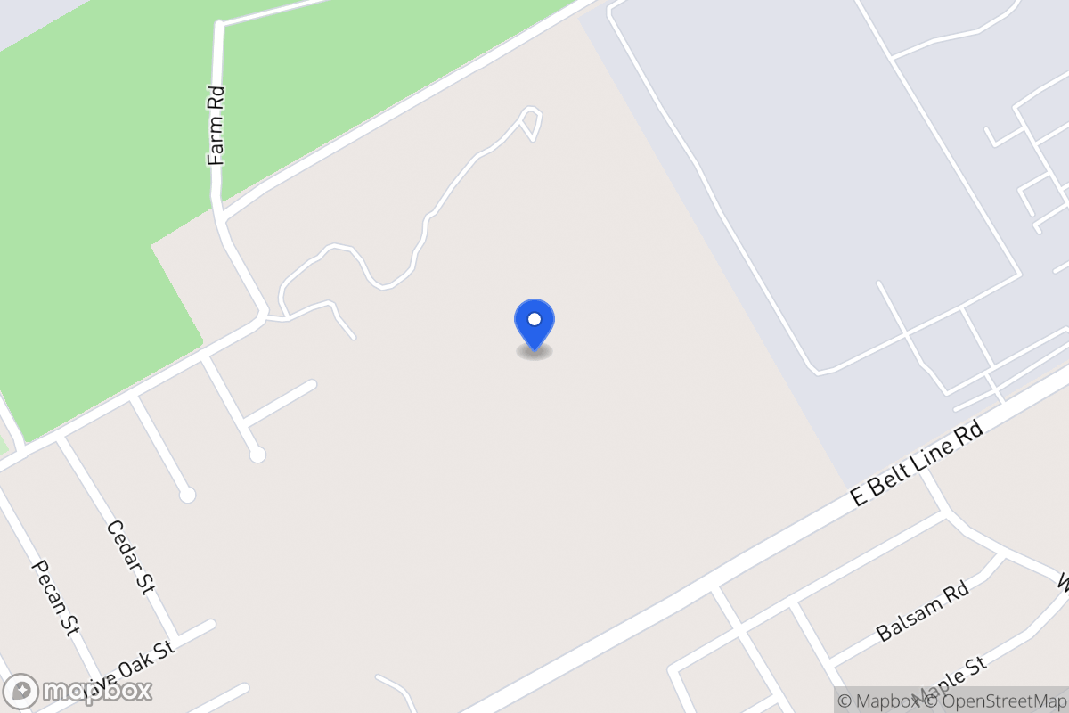 Map of 1327 E Beltline Rd