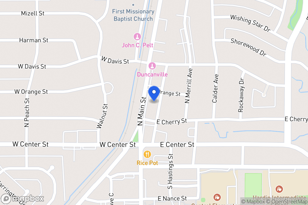 Map of 210 N Main St