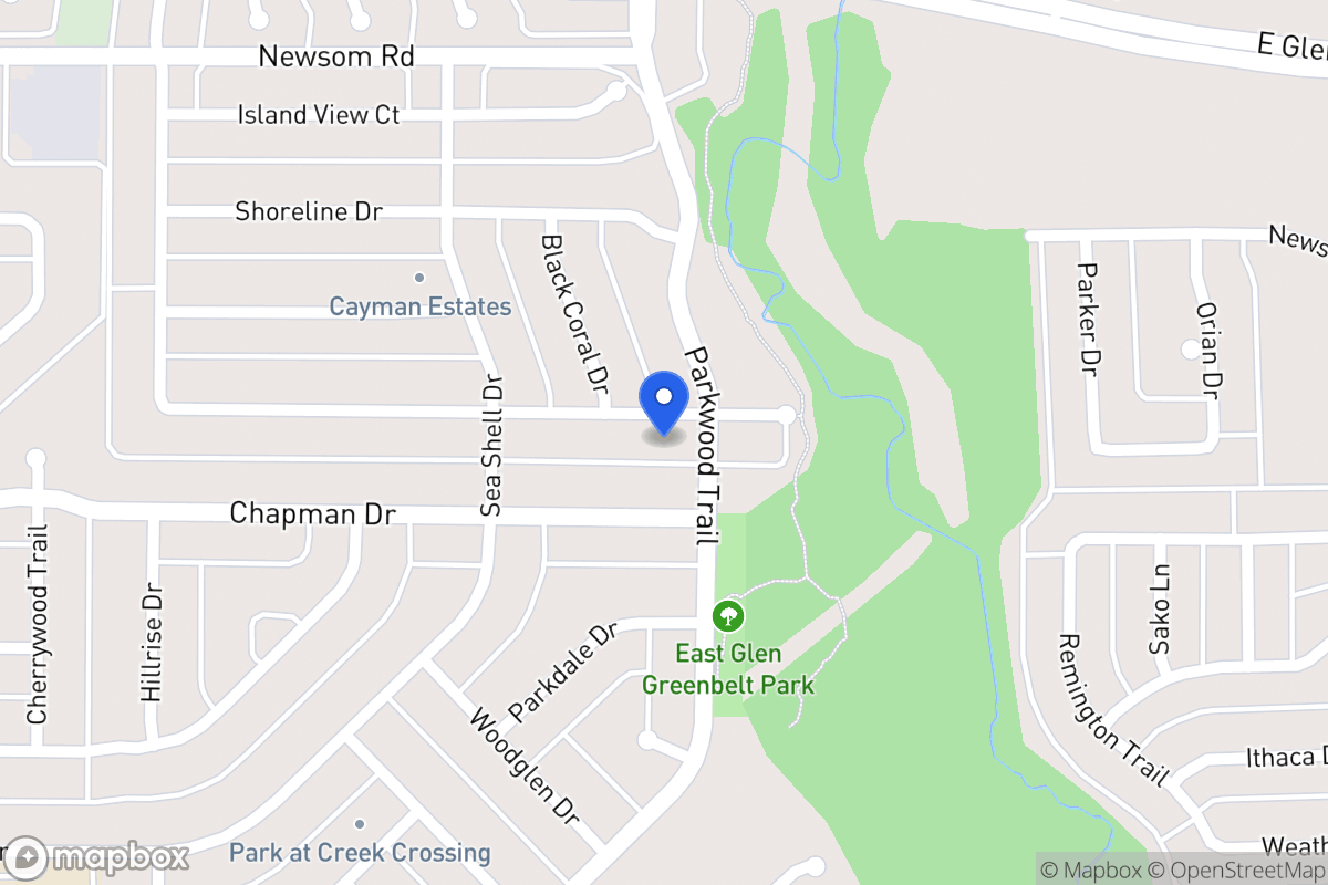 Map of 2028 Grand Cayman Way