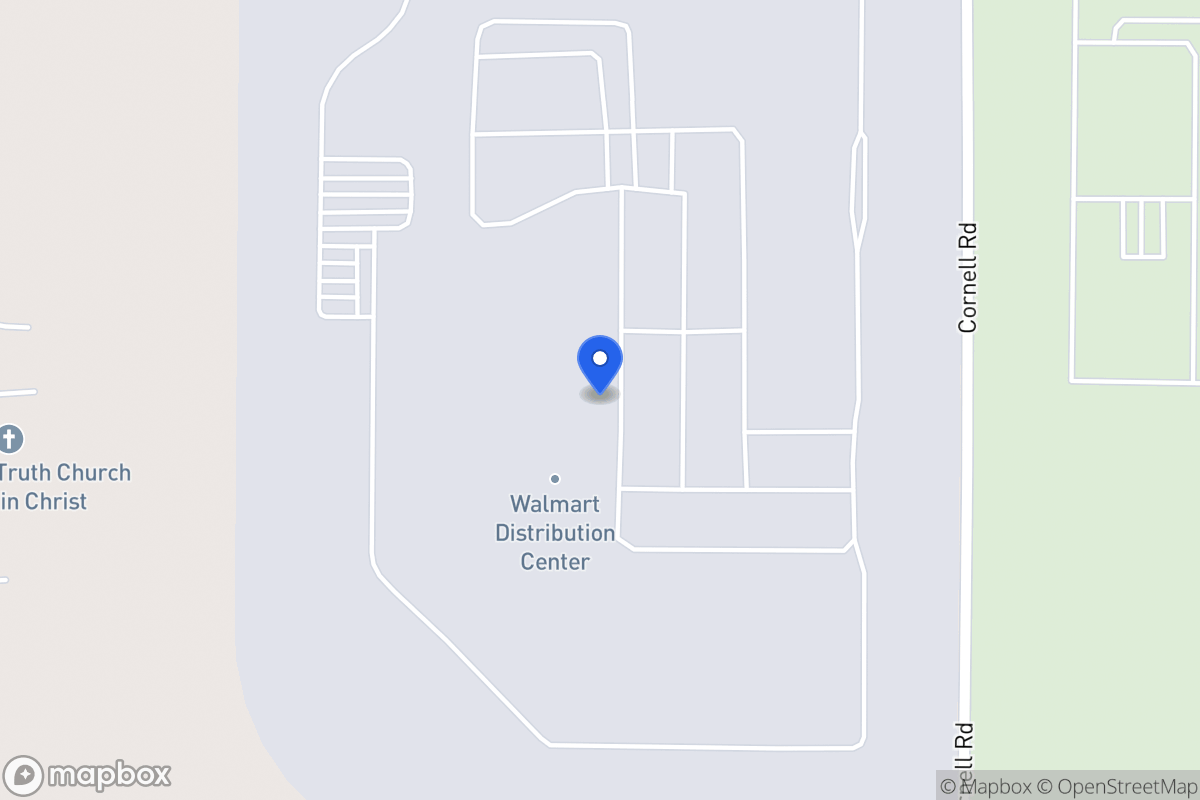 Map of 940 E Pleasant Run Rd