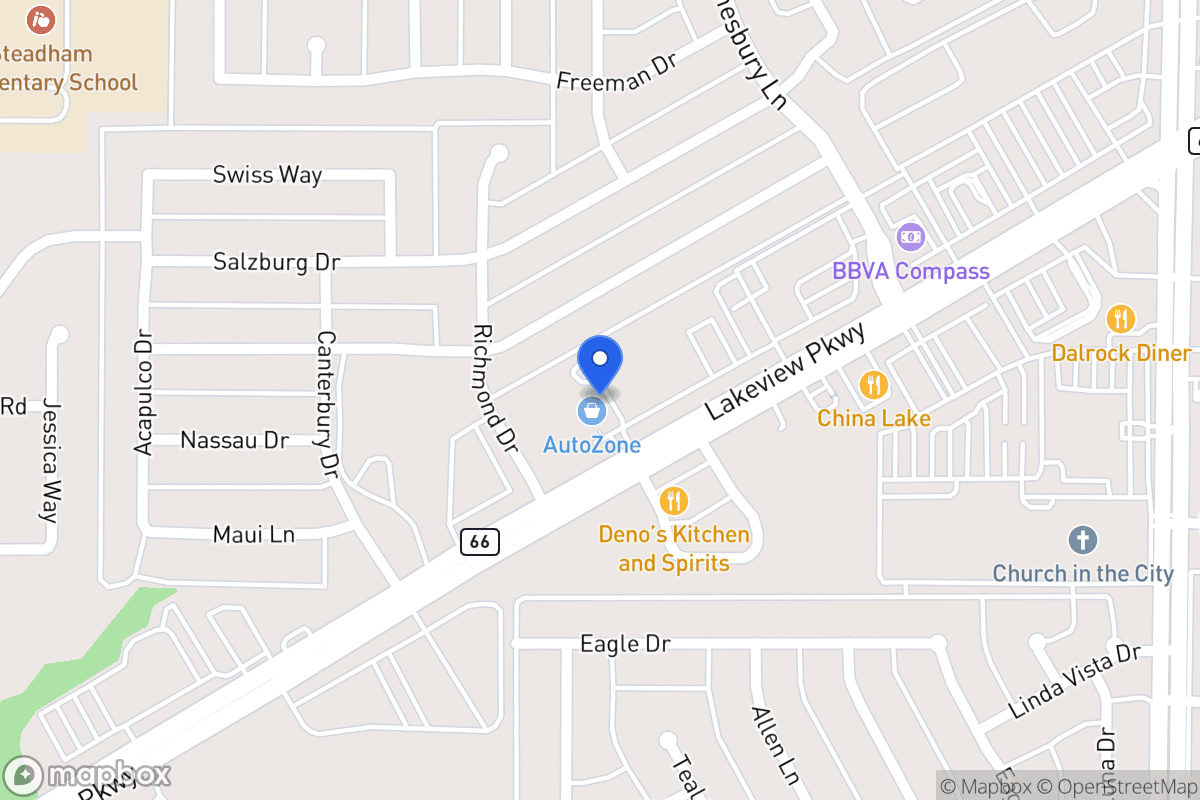 Map of 8001 Lakeview Pkwy