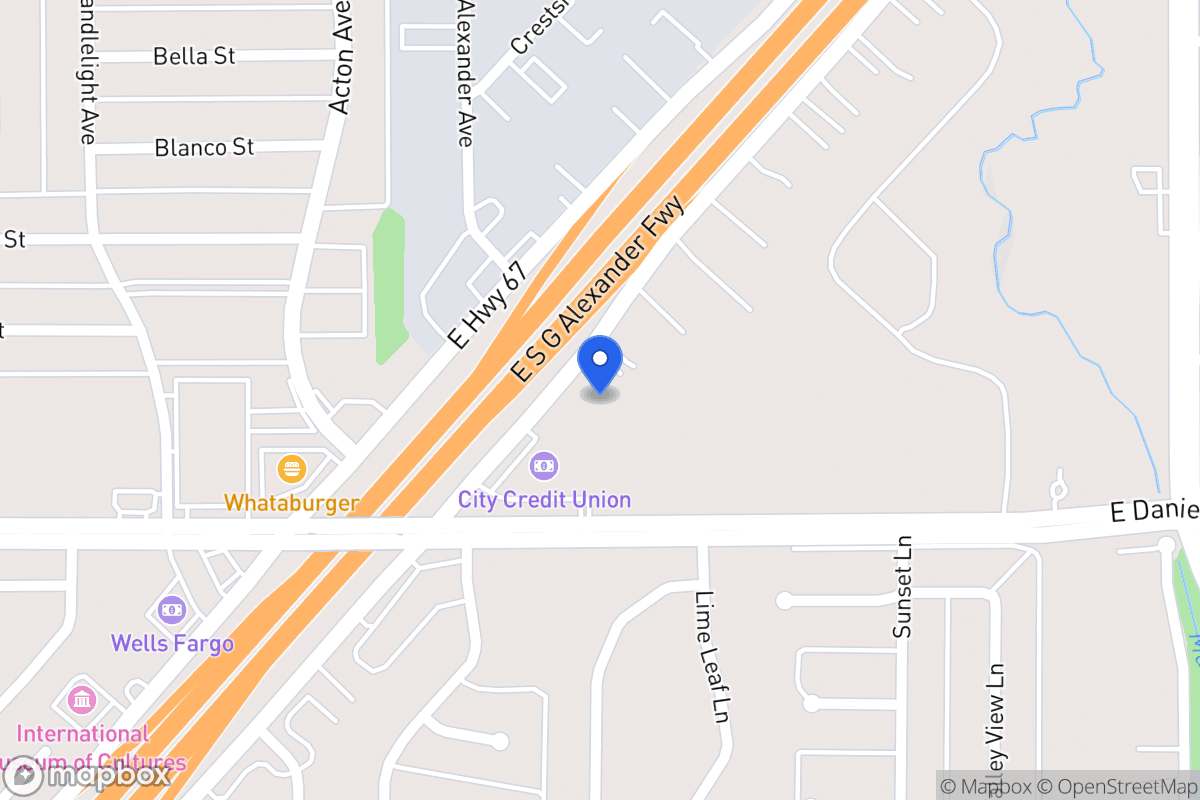Map of 518 E Us Hwy 67