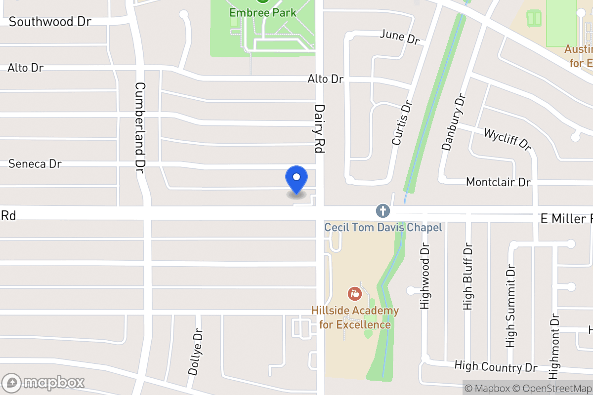 Map of 719 E Miller Rd