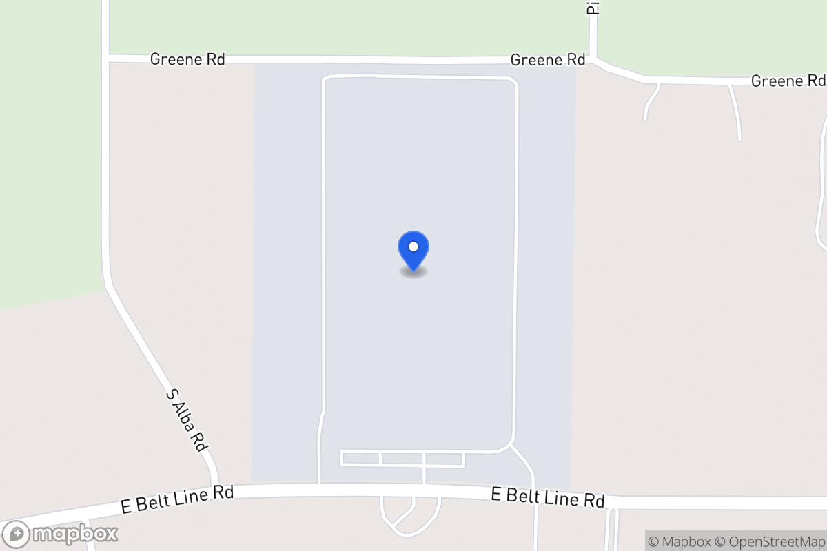 Map of 1535 E Beltline Rd