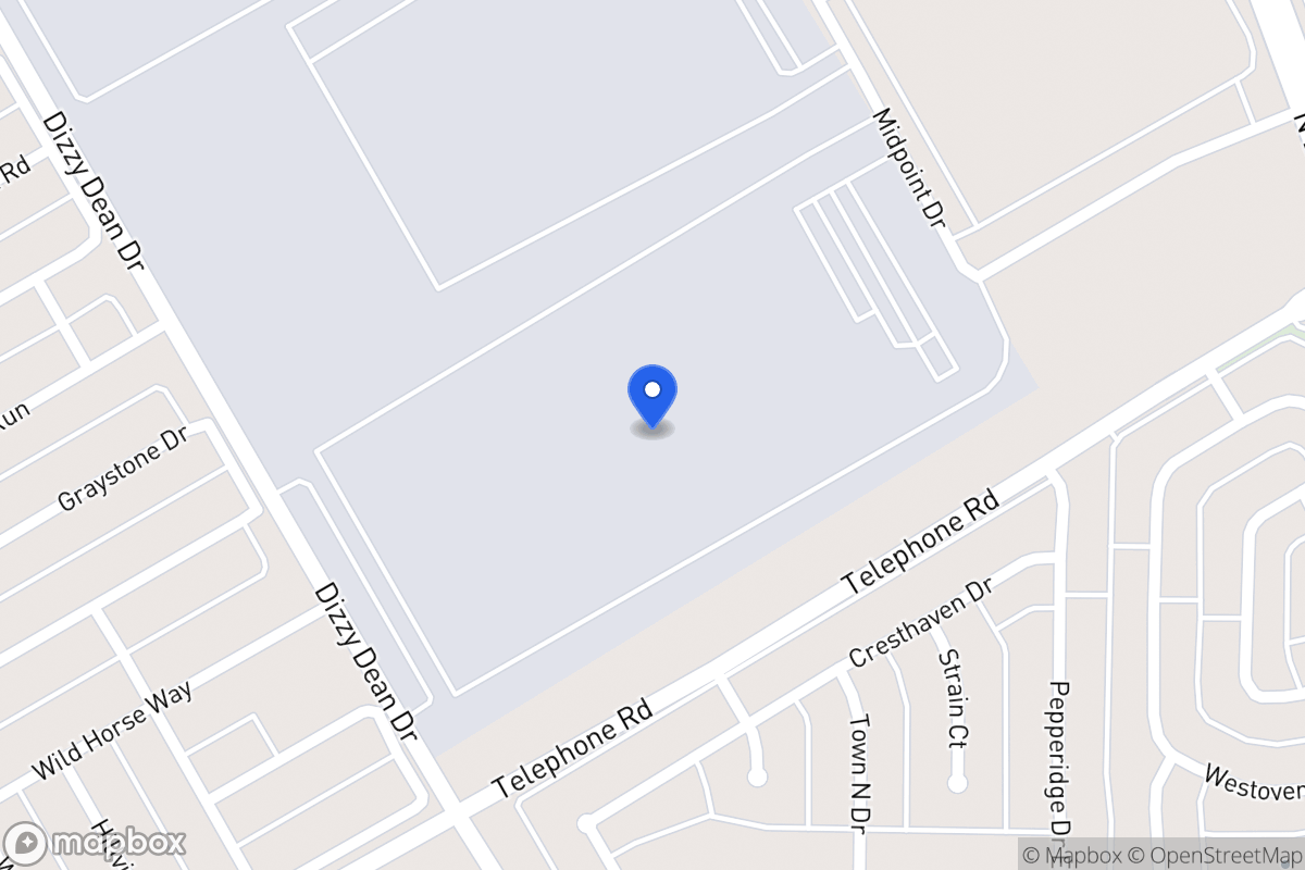 Map of 3001 Midpoint Dr