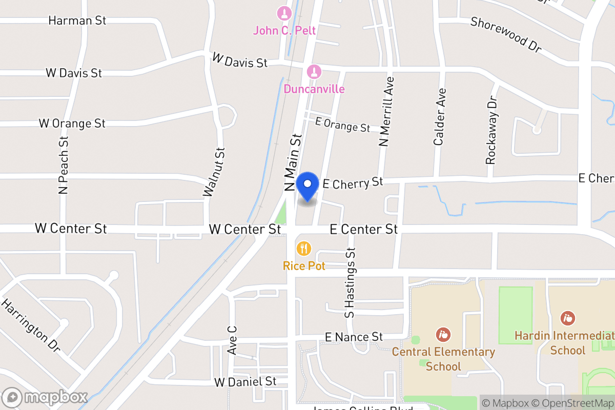 Map of 106 N Main St