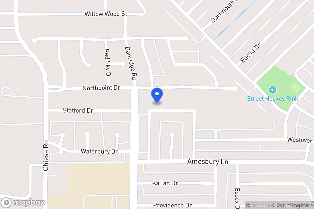 Map of 7409 Handen Dr