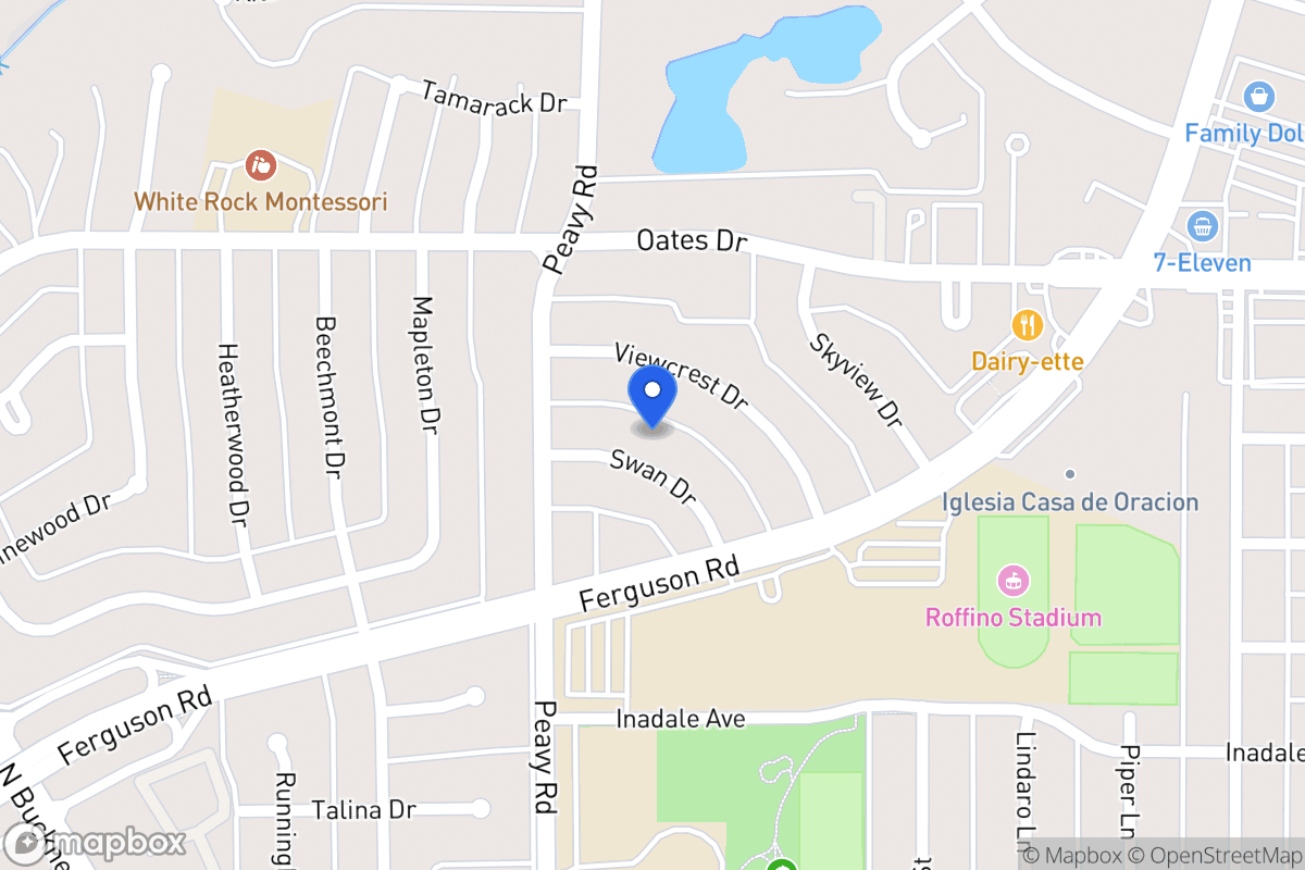 Map of 1827 Swan Dr