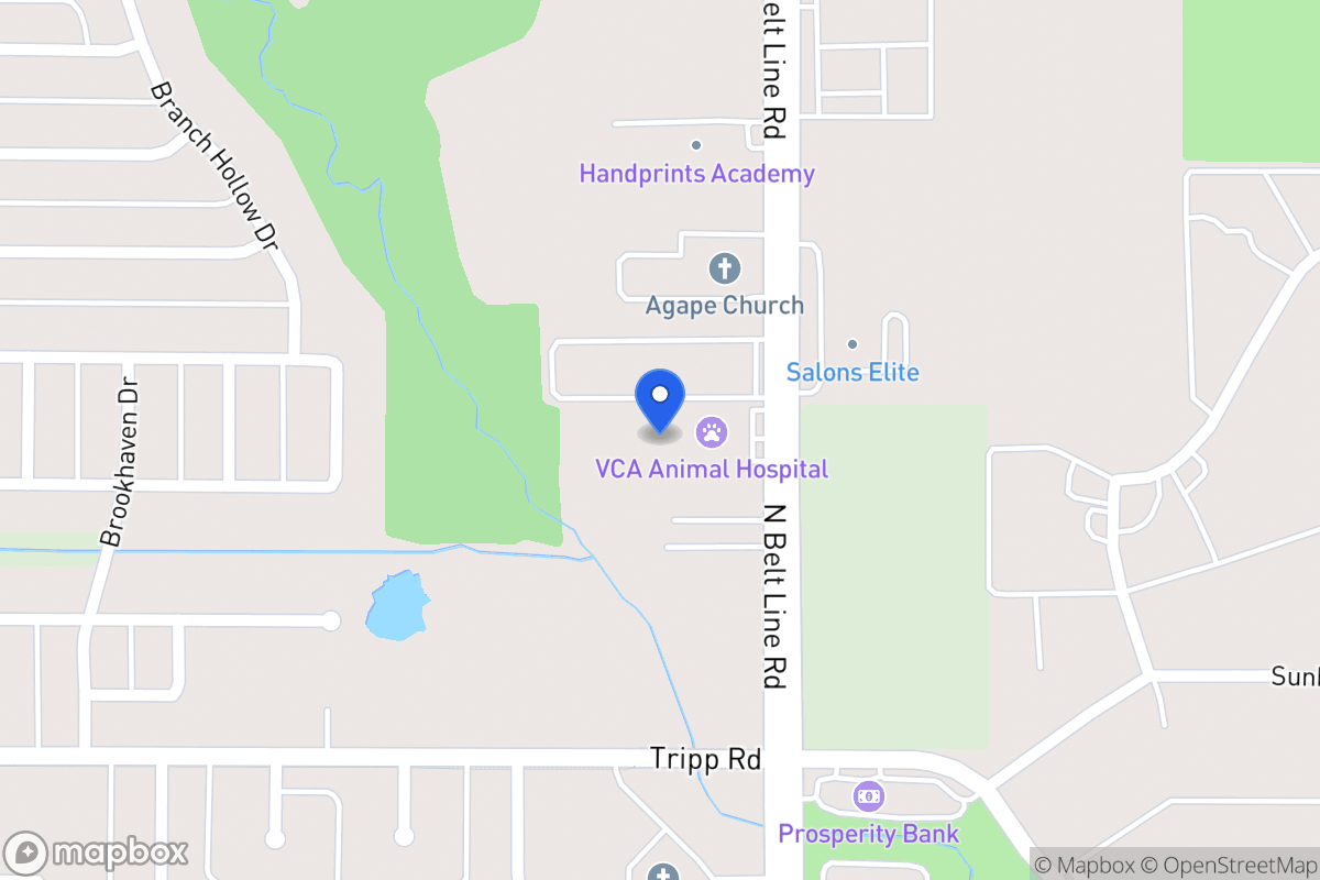 Map of 2555 N Beltline Rd