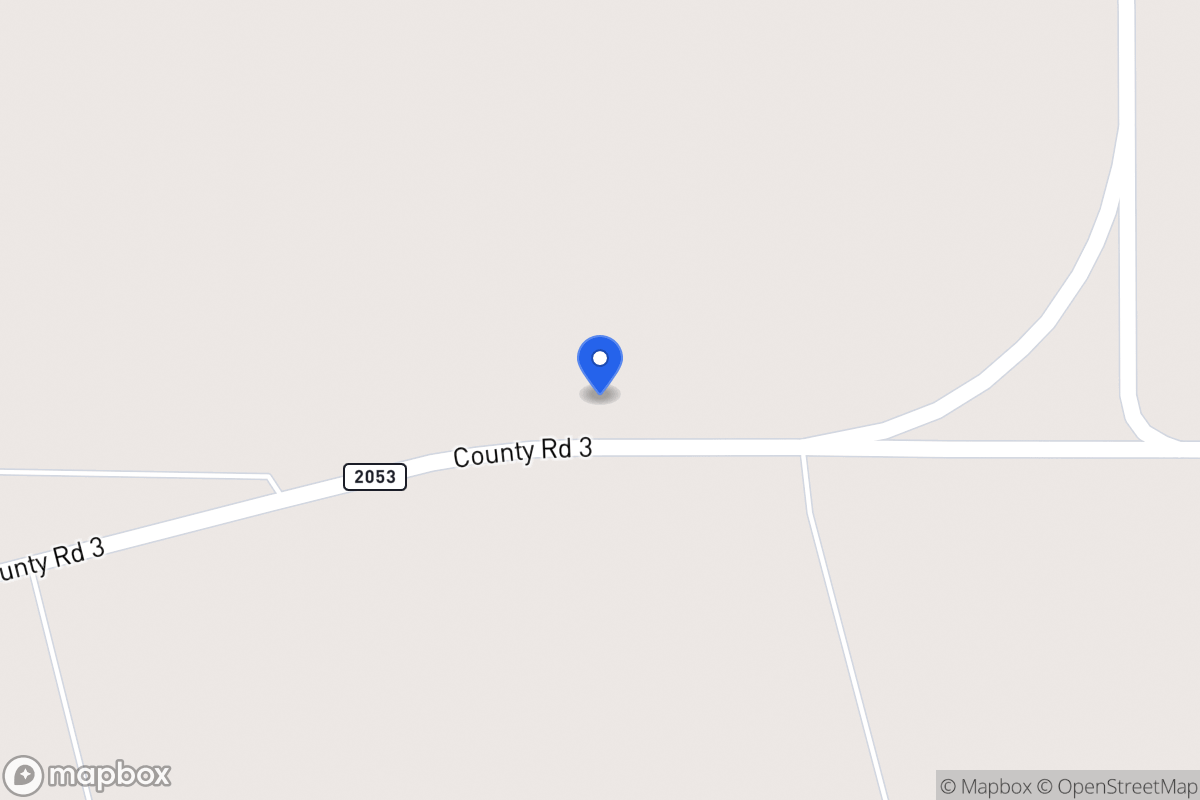 Map of Fm 2053 E Of Welch