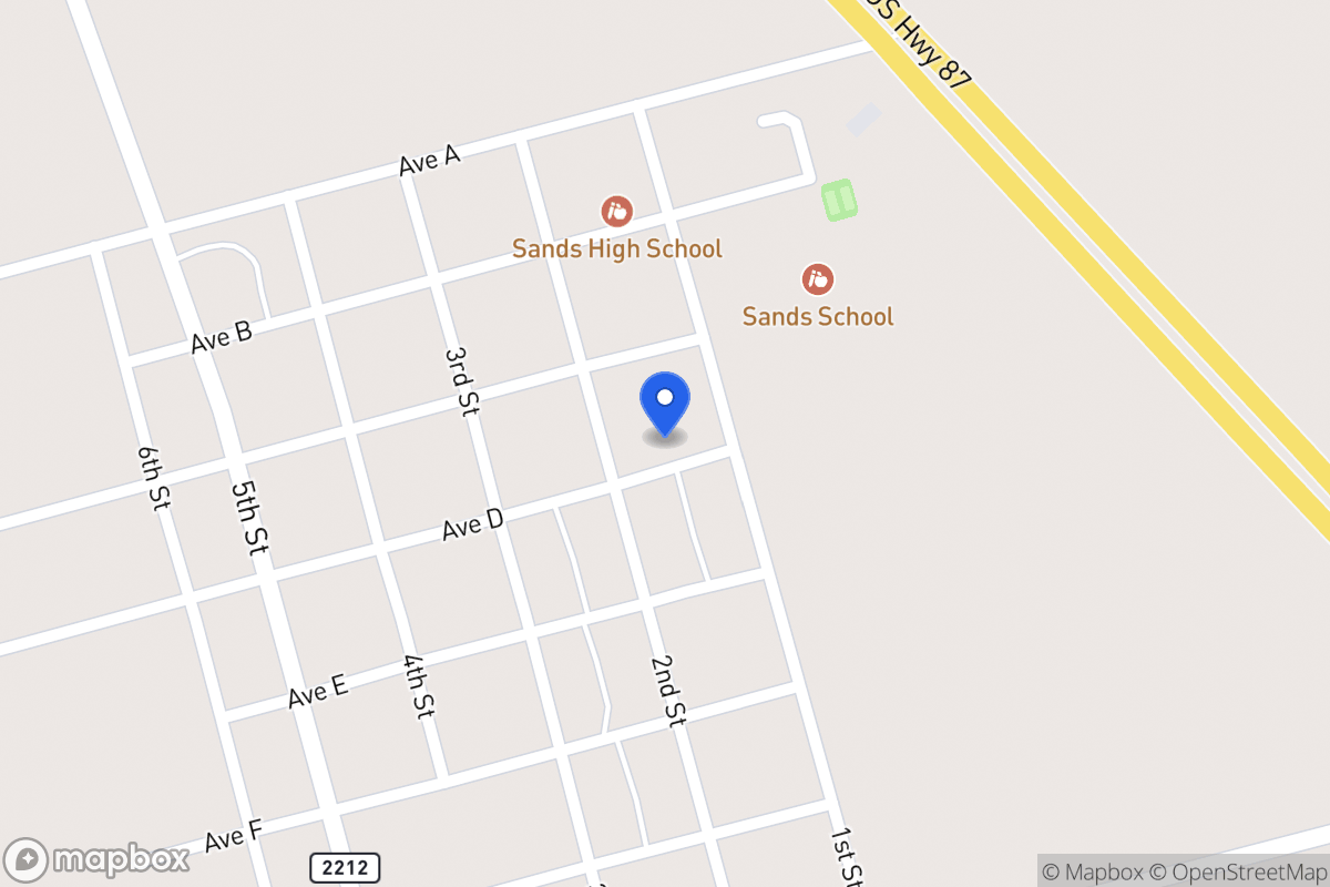 Map of Ave E