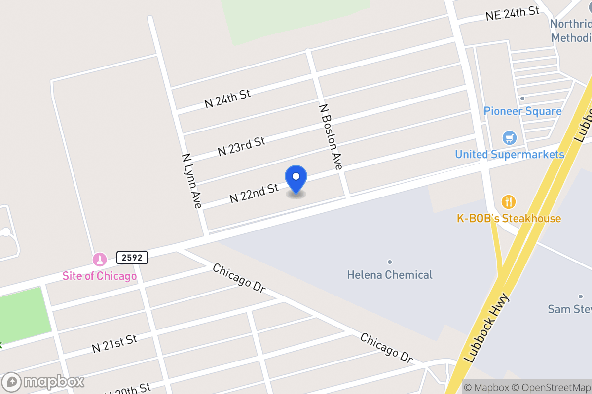 Map of 209 N 22nd Pl