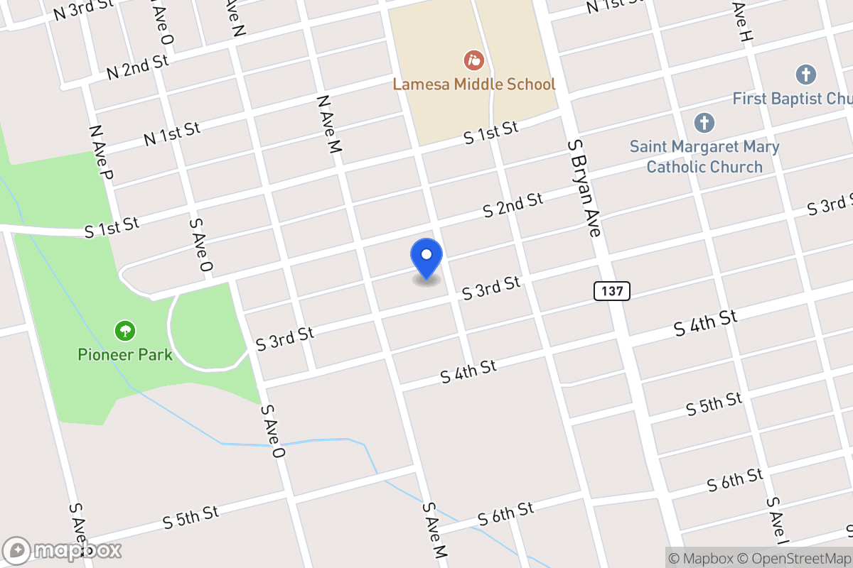 Map of 1302 S 3rd