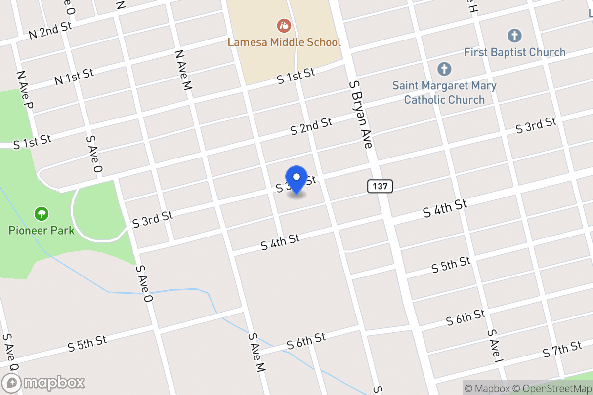 Map of 1207 S 3rd