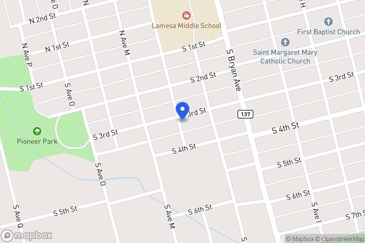 Map of 1211 S 3rd