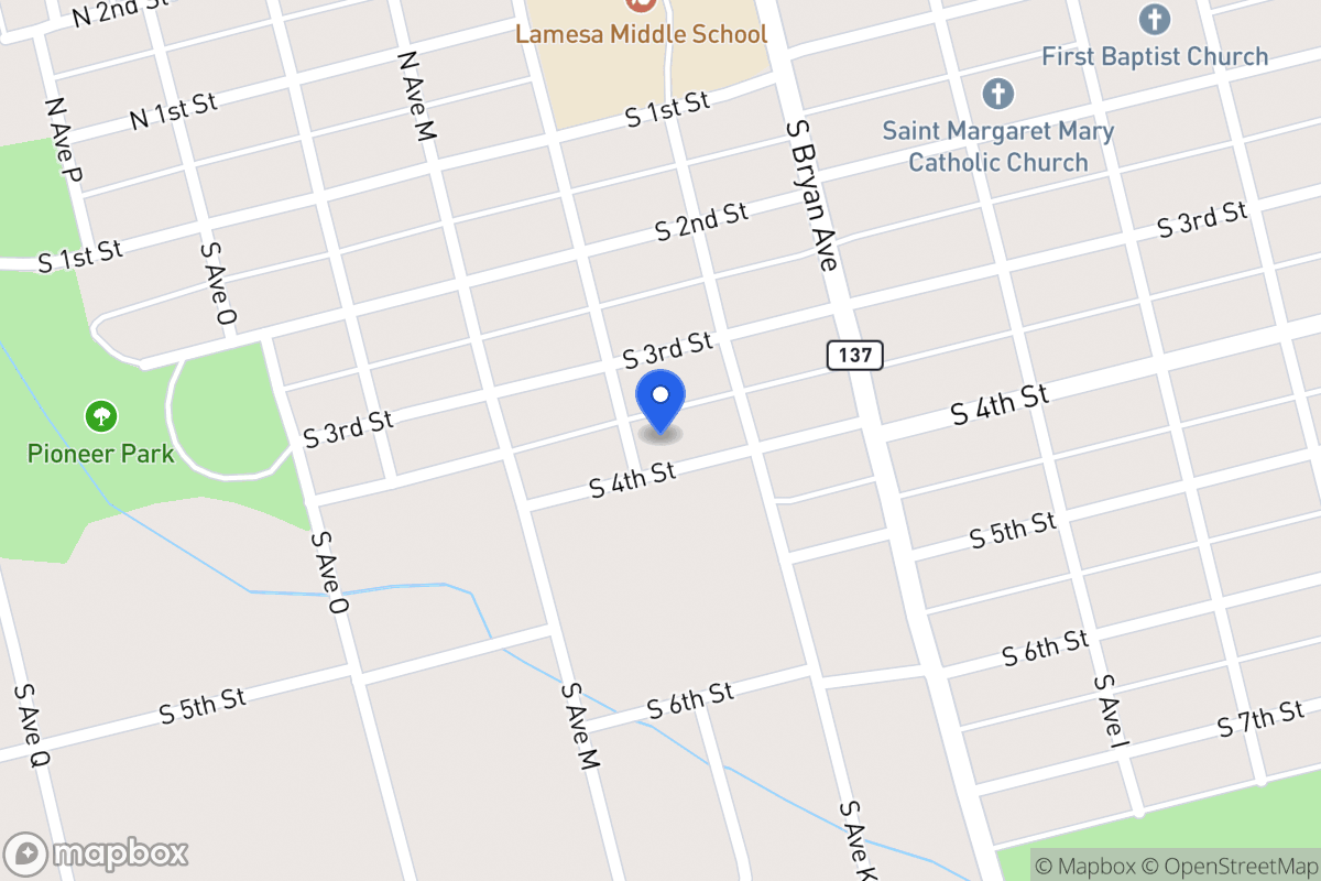 Map of 1210 S 4th