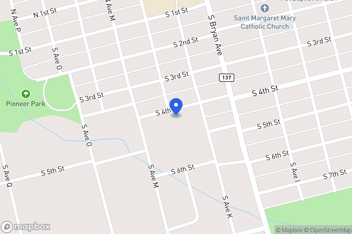 Map of 1211 S 4th