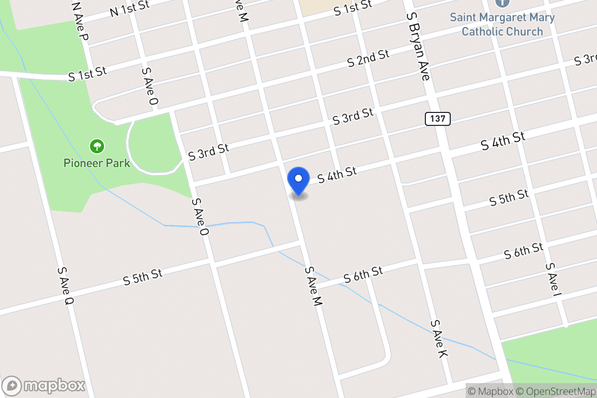Map of 1311 S 4th