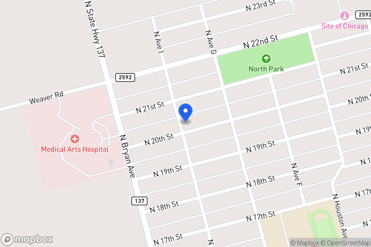 Map of 814 N 20th