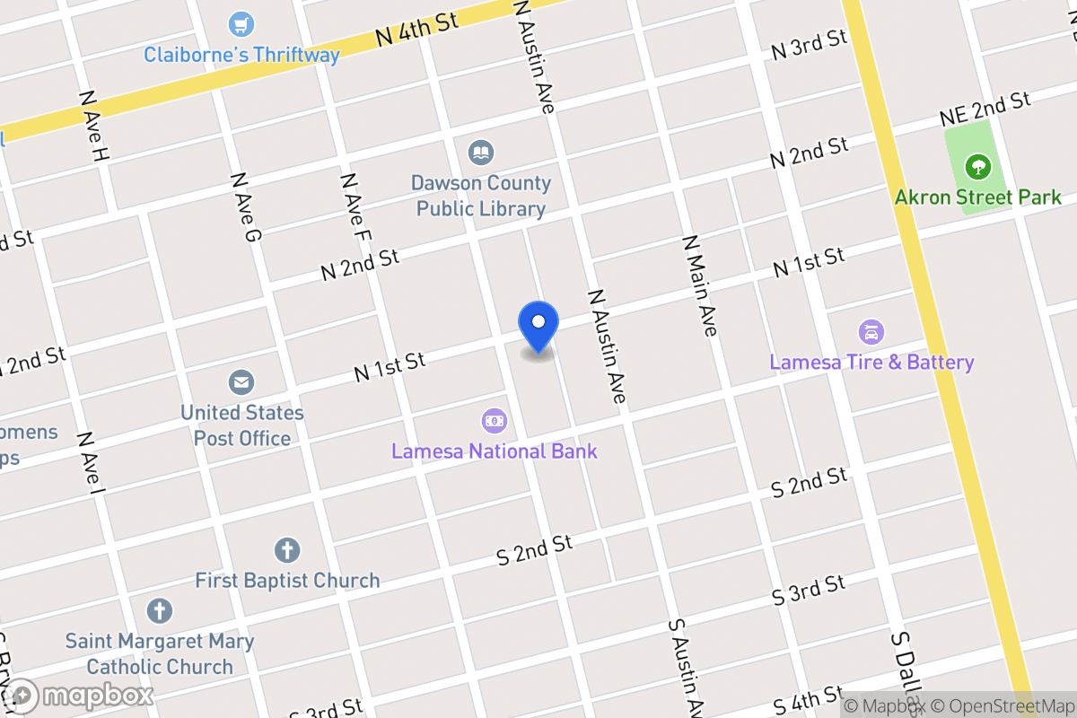 Map of 521 N 1st