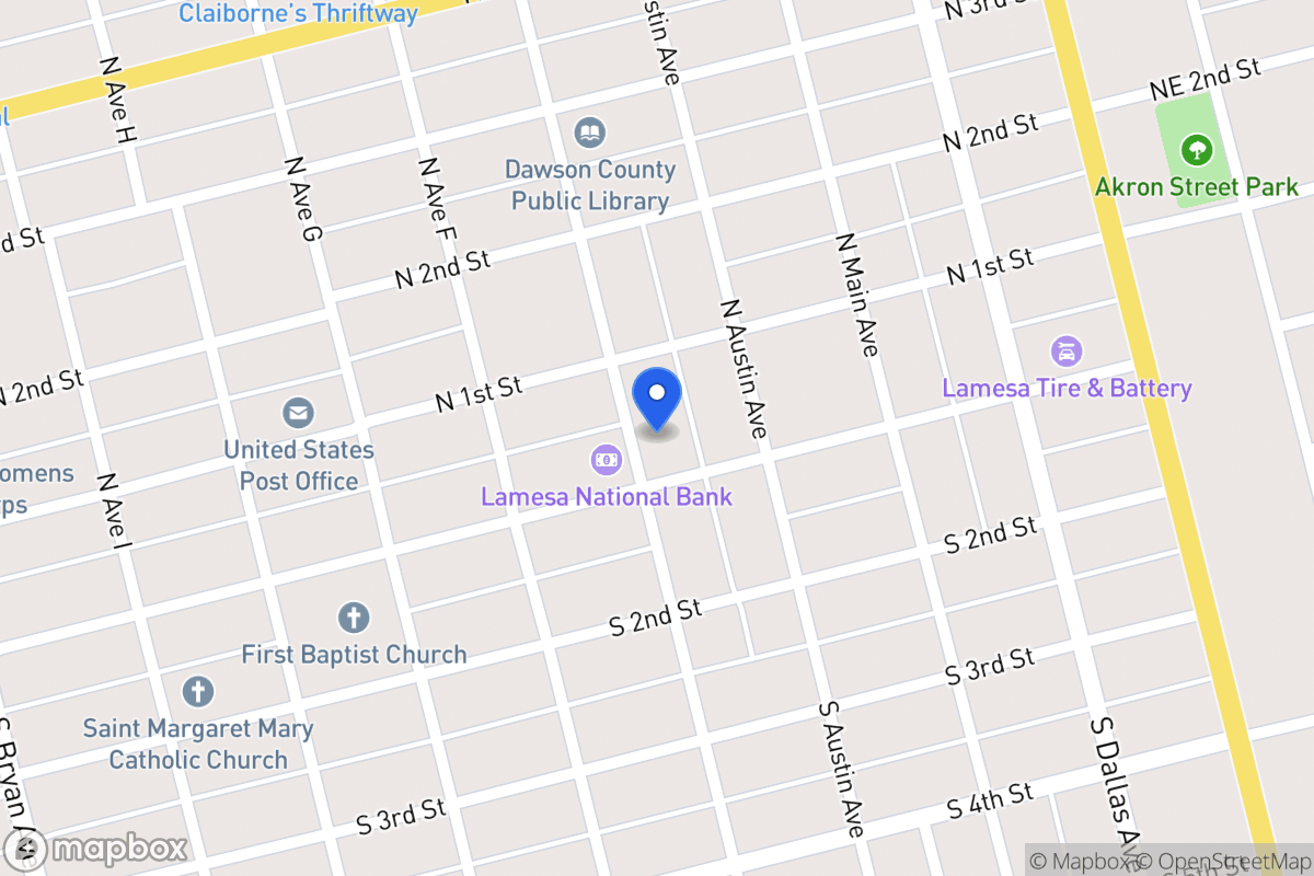 Map of 520 S 1st