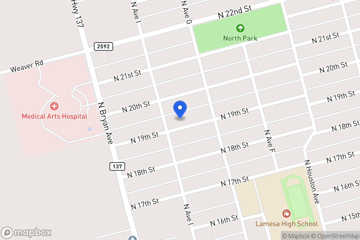 Map of 810 N 19th