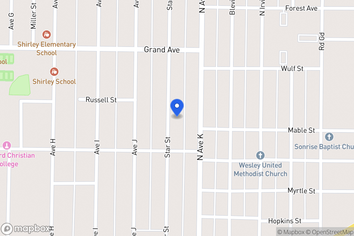 Map of 212  Star , , Tx
