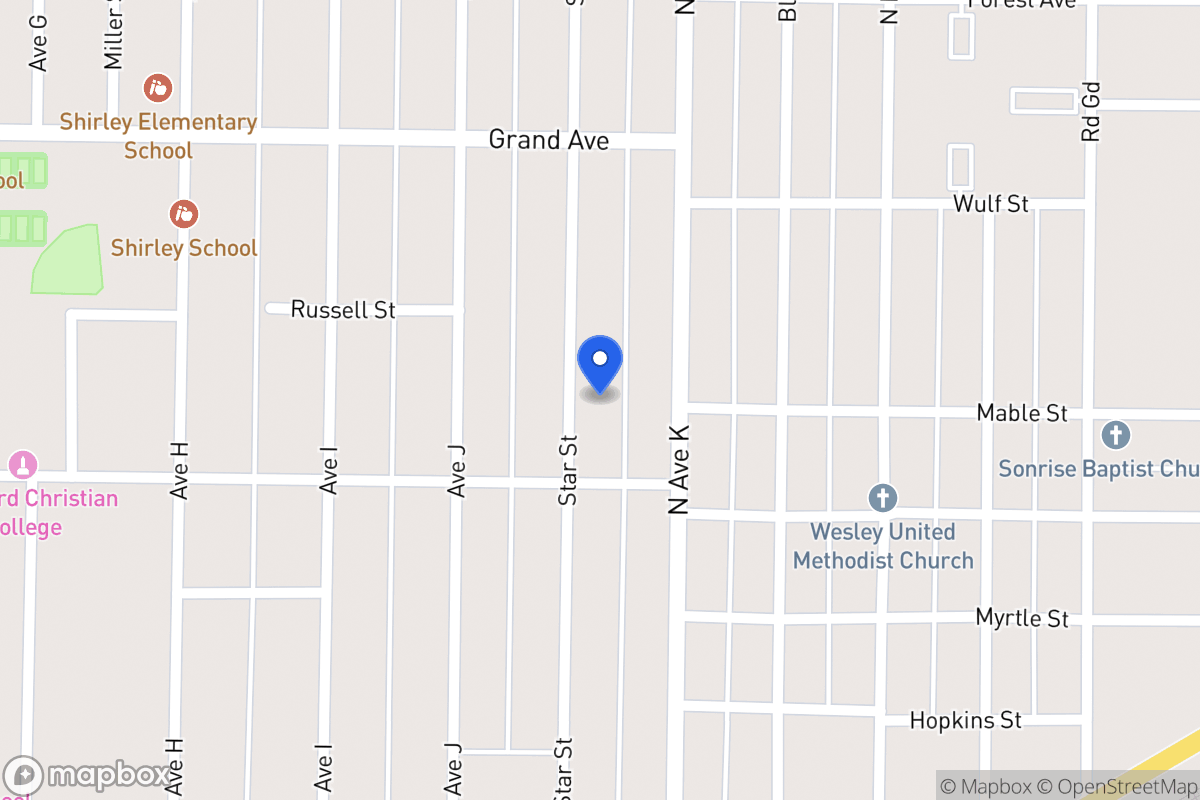 Map of 208  Star , ,