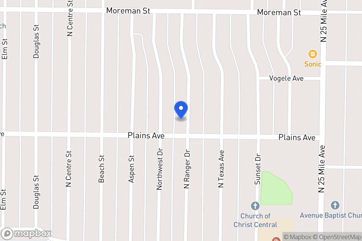 Map of 205  Ranger , , Tx