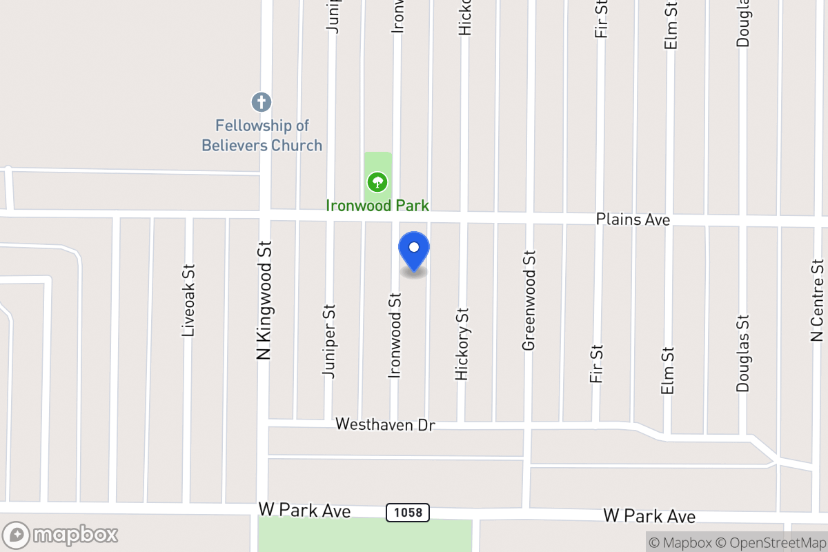 Map of 136  Ironwood , , Tx