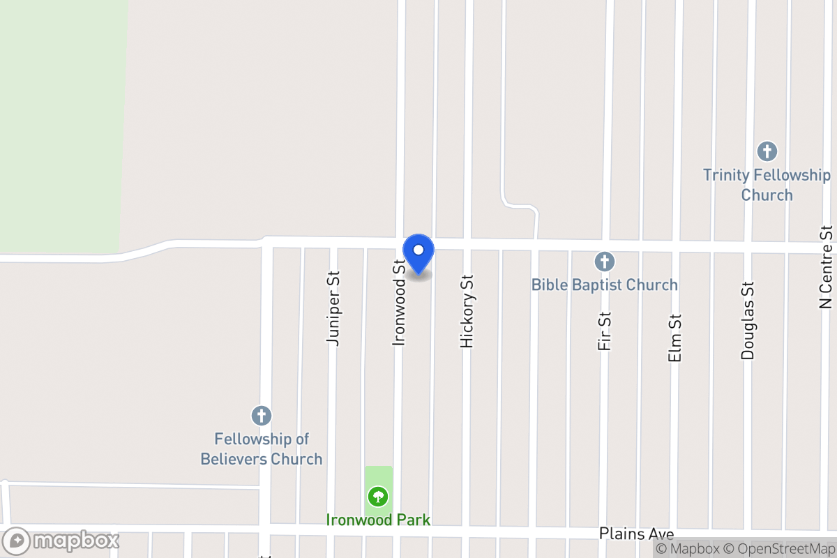 Map of 242  Ironwood , , Tx