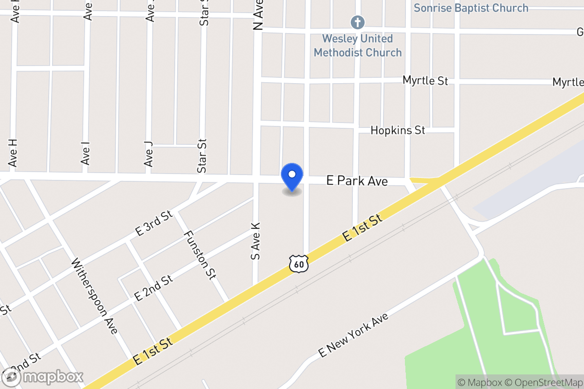 Map of 1306 E Park Ave, ,